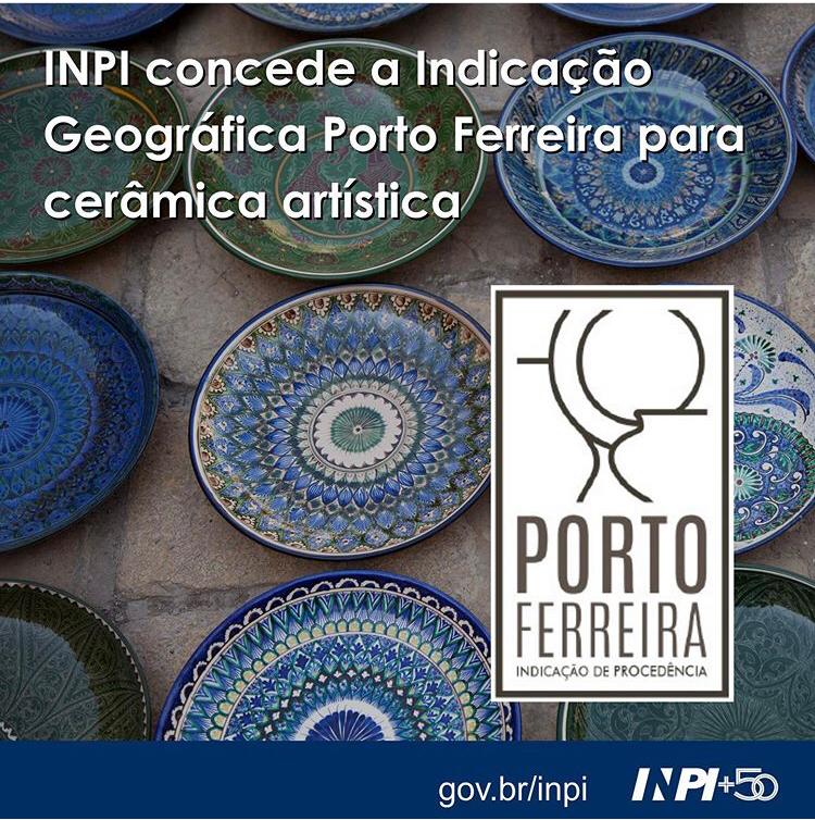 INPI concede Indicação Geográfica Porto Ferreira para cerâmica