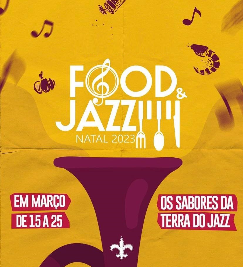 Food & Jazz Natal tem abertura especial hoje no Largo do Atheneu Ale