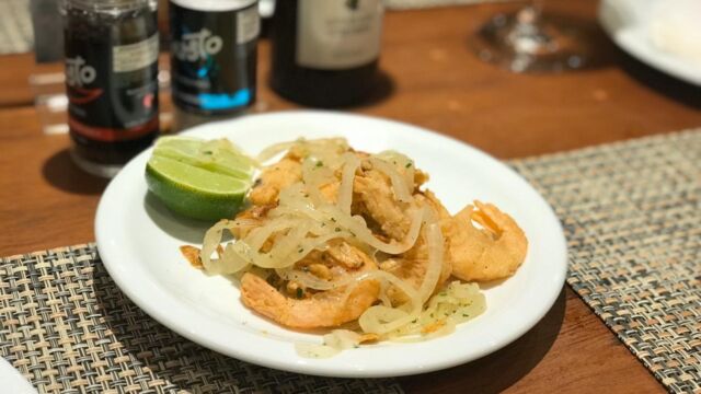 Petisco do restaurante Camarada Camarão - Foto: Ale Lontra