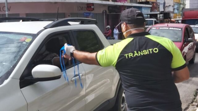 Pit stop contra o COVID - 19, em Campina Grande (PB) - Foto: Divulgação