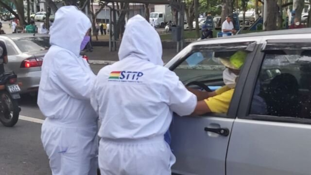 Pit stop contra o COVID - 19, em Campina Grande (PB) - Foto: Divulgação