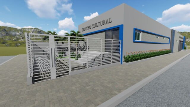 Projeto do Centro Cultural de Araruna - Imagem: Divulgação