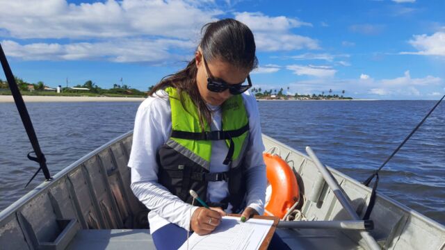 Monitoramento peixe-boi-marinho - Crédito: Acervo FMA